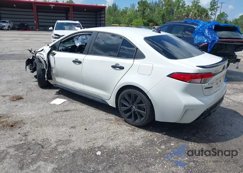 2020 Toyota Corolla Se Nightshade Edition z USA, uszkodzony, nr VIN 5YFS4RCE3LP036932